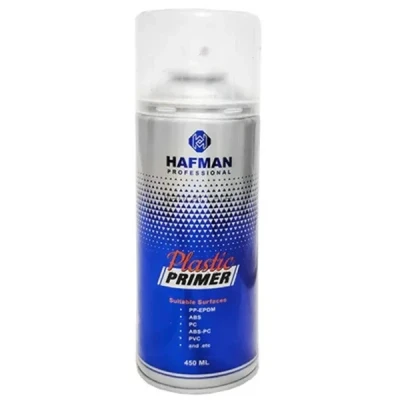 اسپری رنگ آستر پلاستیک هافمن مدل Plastic Primer حجم 450 میلی لیتر