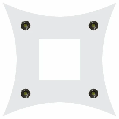 کناف پیش ساخته سقف مدل آرک طرح خمیده کد S01