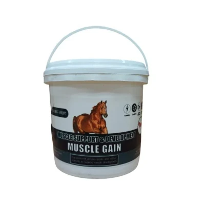 مکمل عضله ساز اسب مدل MUSCLE GAIN وزن 750 گرمی