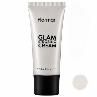 هایلایتر فلورمار مدل Glam Strobing Silver شماره 01 رنگ نقره ای