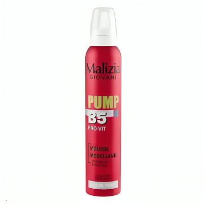 موس مو مالیزیا مدل PUMP B5 مناسب برای انواع مو حجم 200 میلی‌لیتر