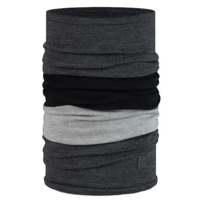 دستمال سر و گردن باف مدل merino move graphite