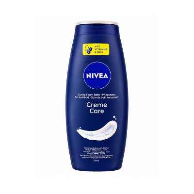 شامپو بدن نیوآ مدل Creme care با رایحه شکوفه گل مناسب برای انواع پوست حجم 750 میلی لیتر
