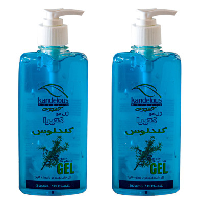 ژل مو کندلوس مدل کتیرا وزن 300 گرم بسته 2 عددی