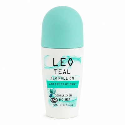 رول دئودورانت زنانه لئو مدل TEAL حجم 75 میلی‌لیتر