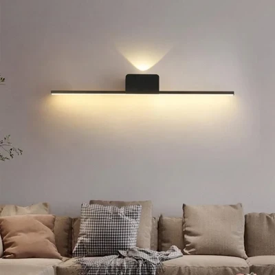 دیوارکوب 2 شعله مدل خطی طرح ژینا