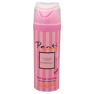 اسپری ضدتعریق زنانه پنتی مدل Victoriasecret bombshell حجم 200 میلی‌لیتر