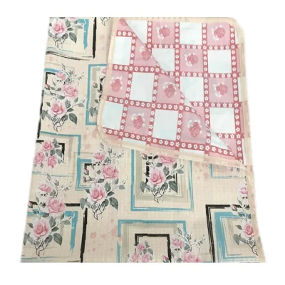 سفره 6 نفره مدل آوا طرح 2 رو کد 05 سایز 140×100 سانتی متر