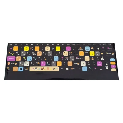 برچسب حروف فارسی کیبورد کد 22