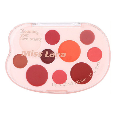 پالت رژ لب جامد میس لارا مدل Blooming شماره 02