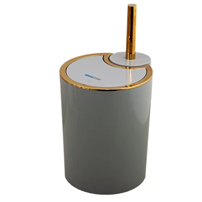 ست سطل زباله و فرچه بریسو دیزاین مدل BRS - Gol 3