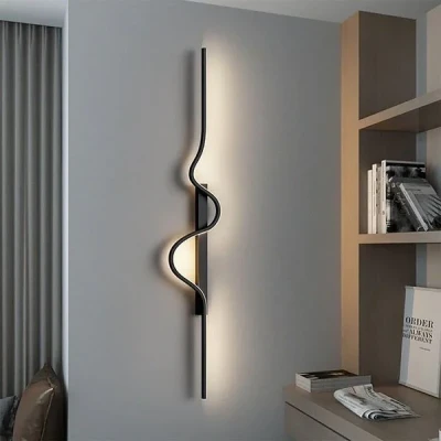 دیوارکوب ۱ شعله باروک سو مدل مدرن کد bl002