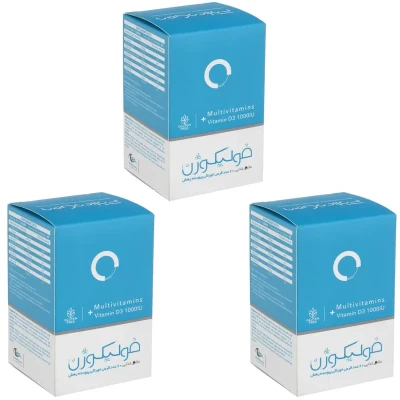 قرص فولیکوژن اروند فارمد 60 عددی بسته 3 عددی