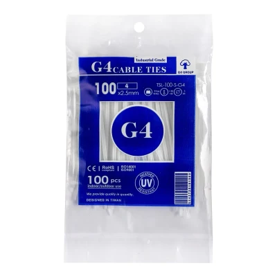بست کمربندی جی فور مدل G4-100x2.5 بسته 100عددی