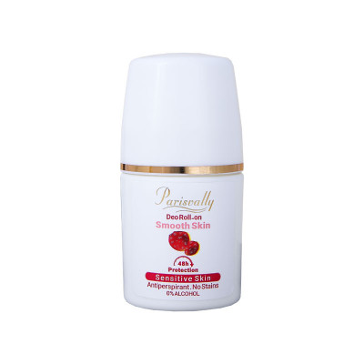 رول دئودورانت زنانه پاریس ولی مدل Smooth Skin حجم 50 میلی‌لیتر