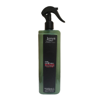 سرم دوفاز مو لویز مدل Keratin and Silk Protein حجم 450 میلی لیتر