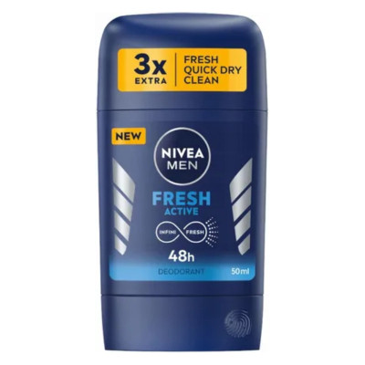 استیک ضد تعریق مردانه نیوآ مدل Fresh Active حجم 50 میلی لیتر
