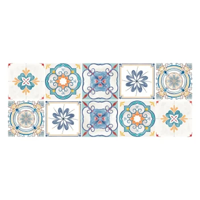 استیکر کاشی طرح سنتی کد 01 مجموعه 10 عددی