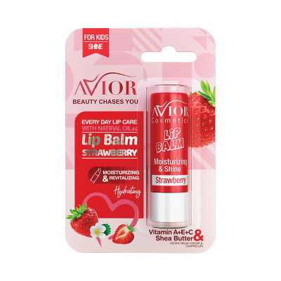 بالم لب اویور مدل strawberry