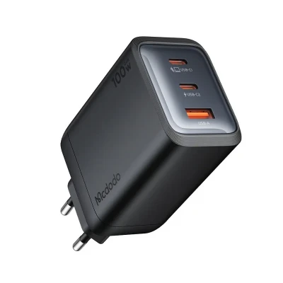 شارژر دیواری 100 وات 3 پورت مک دودو مدل CH-012