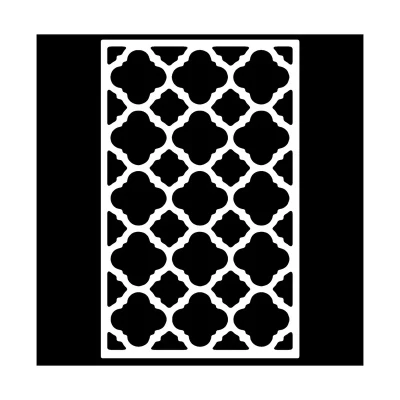 شابلون باتیس آرت طرح تذهیب کد 221