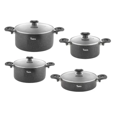 سرویس پخت و پز 8 پارچه تیارا مدل  TR-8SPTG