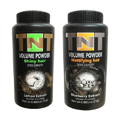 پودر حالت دهنده مو تی ان تی مدل Lemon Extract وزن 25 گرم به همراه پودر حالت دهنده مو تی ان تی مدل Blueberry Extract وزن 25 گرم