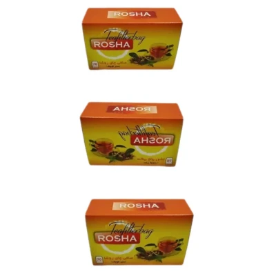 فیلتر یکبارمصرف چای و دمنوش  مدل روشا سه بسته 70 عددی