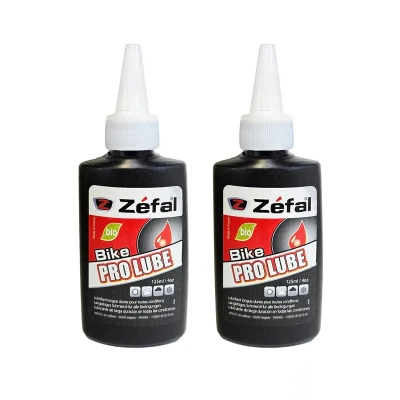 روغن زنجیر دوچرخه زفال مدل PRO LUBE حجم 125 میلی لیتر بسته دو عددی