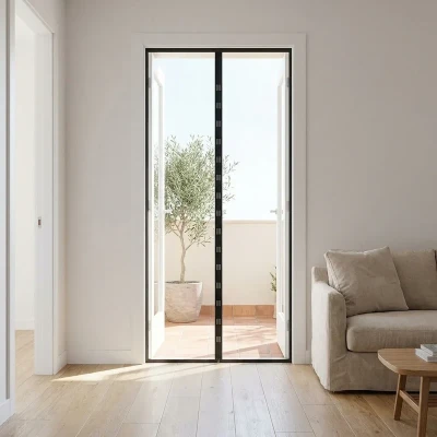 پرده توری مگنتیک مدل فایبرگلس کدITALIAN230.120  سایز 230×120 سانتی متر