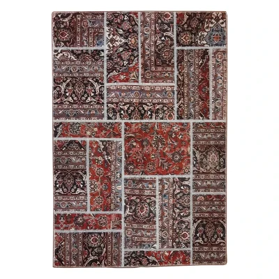 کلاژ فرش دستبافت سه متری مدل چهل تکه کد N.K.P.CO.C28