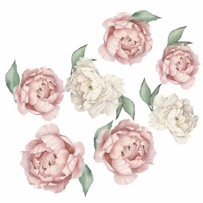 استیکر دیواری طرح floral