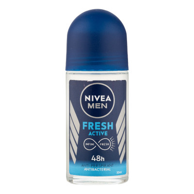 رول ضد تعریق مردانه نیوآ مدل fresh active با رایحه تند حجم 50 میلی‌لیتر