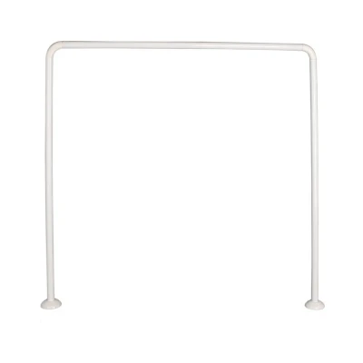 میله پرده حمام پیسو مدل U-AL سایز 90x90 سانتی متر