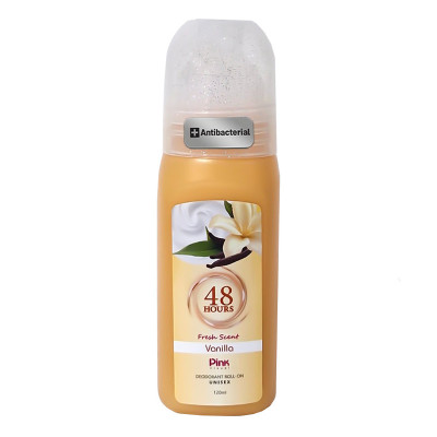 رول دئودورانت پینک ویژوآل مدل vanilla حجم 120 میلی‌لیتر