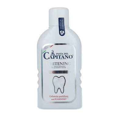 دهان شویه پاستا دل کاپیتانو مدل Sensitive & Whitening حجم 400 میلی لیتر