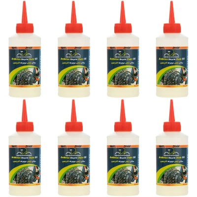 روغن زنجیر دوچرخه اندرسون مدل A200 حجم 80 میلی لیتر بسته 8 عددی