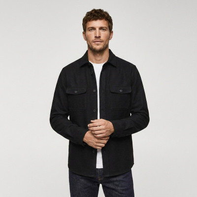 پیراهن مردانه آستین بلند مانگو مدل REGULAR FIT FLANNEL