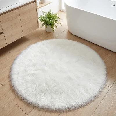 پادری مدل خز ارکیده سایز 100x100 سانتی متر