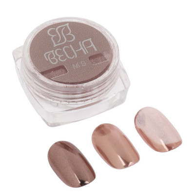 پودر کروم ناخن وسنا مدل Metallic Mirror کد M9
