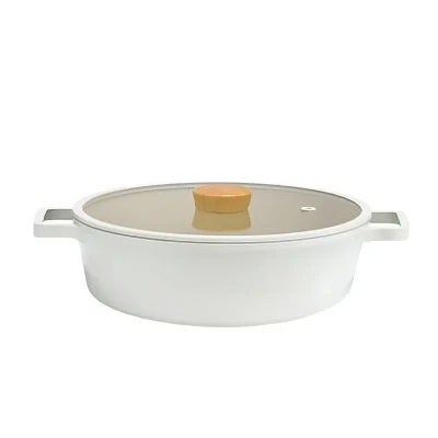 تابه نیوفلیم مدل LOW STOCKPOT سایز 30