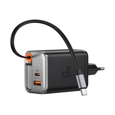 شارژر دیواری 67 وات مک دودو مدل CH-4100 به همراه کابل متصل به بدنه USB-C