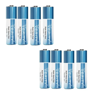 باتری نیم قلمی وریتی مدل Super Heavy Duty بسته هشت عددی