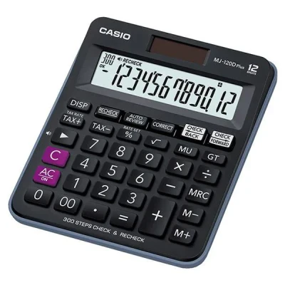 ماشین حساب کاسیو مدل MJ-120DPLUS