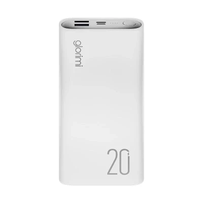 پاوربانک 22.5 وات گلوریمی مدل LIGHTCORE ظرفیت 20000 میلی‌آمپرساعت به همراه کابل USB-C