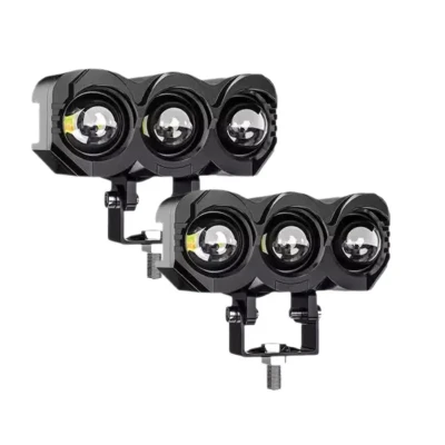 پروژکتور آفرودی موتور سیکلت و خودرو مدل MLX3 بسته دو عددی