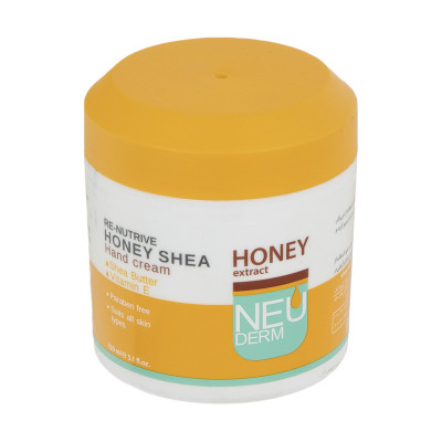 کرم دست نئودرم مدل Honey Shea حجم 150 میلی‌لیتر