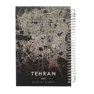 دفتر یادداشت 100برگ طرح تهران دوست داشتنی