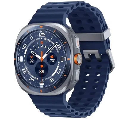 ساعت هوشمند 47 میلی‌متری سامسونگ مدل Galaxy Watch Ultra 2025 با بند مارین