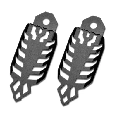 محافظ و کاور کمک فنر موتور سیکلت وارون مدل W-38-BLK بسته 2 عددی